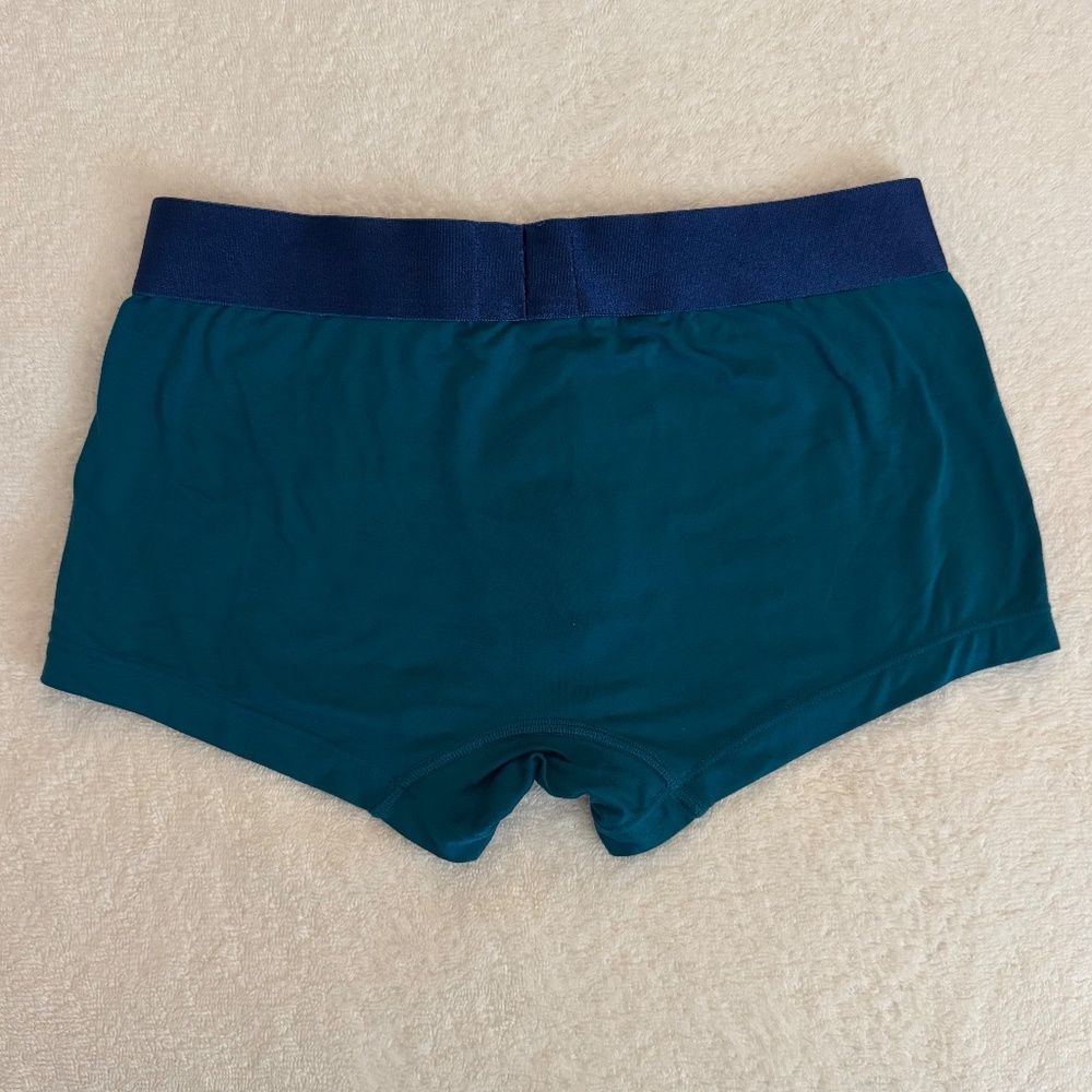 2(X)IST Underwear Trunk - Teal with Contrast Waistband - Small - Picture 3 of 3